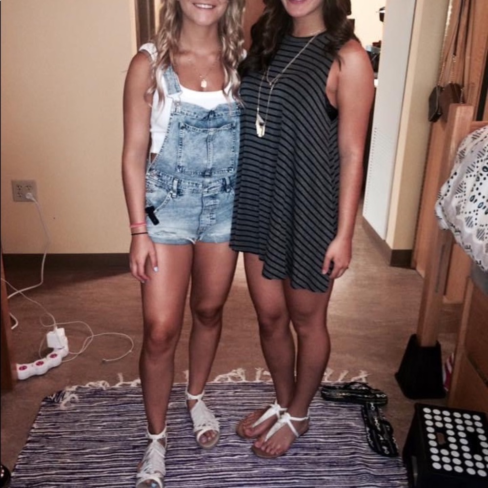 Denim Overalls